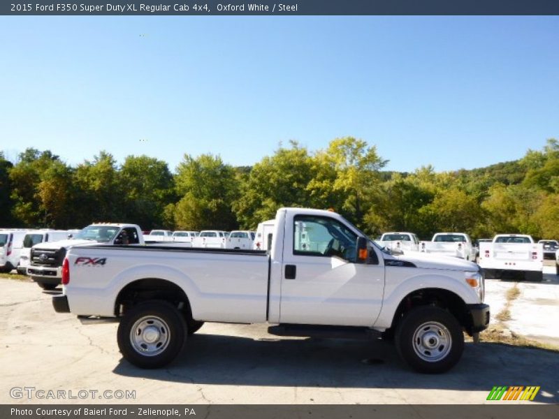 Oxford White / Steel 2015 Ford F350 Super Duty XL Regular Cab 4x4
