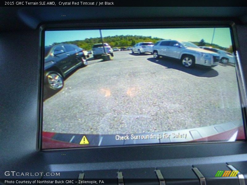 Crystal Red Tintcoat / Jet Black 2015 GMC Terrain SLE AWD