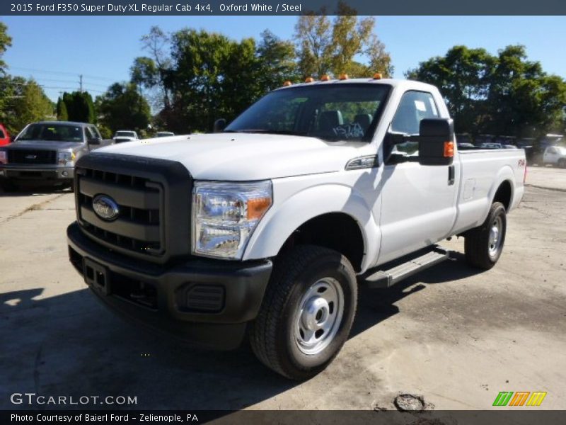 Oxford White / Steel 2015 Ford F350 Super Duty XL Regular Cab 4x4