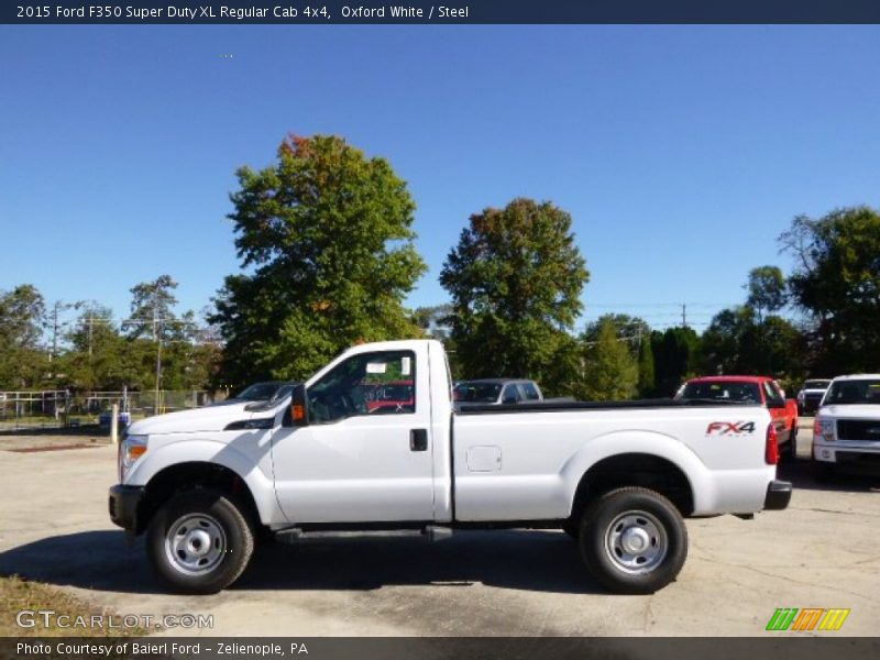  2015 F350 Super Duty XL Regular Cab 4x4 Oxford White