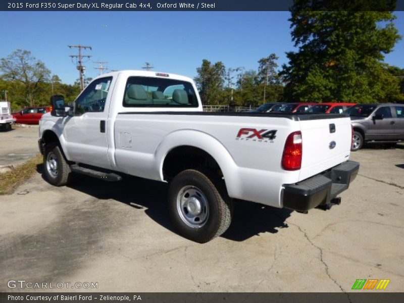  2015 F350 Super Duty XL Regular Cab 4x4 Oxford White