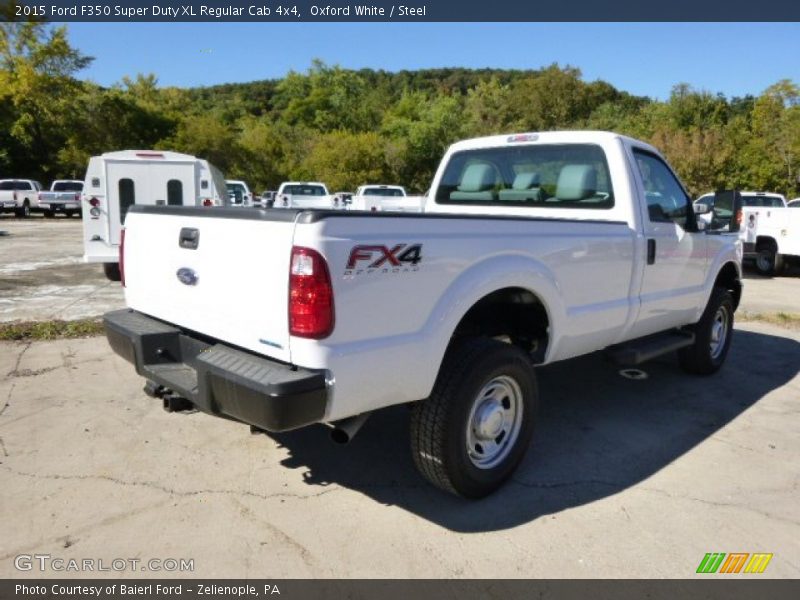 Oxford White / Steel 2015 Ford F350 Super Duty XL Regular Cab 4x4