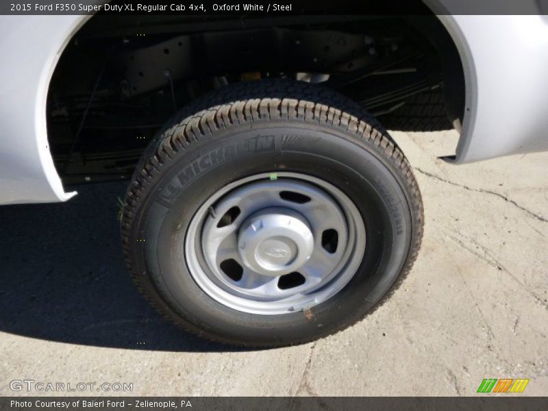 Oxford White / Steel 2015 Ford F350 Super Duty XL Regular Cab 4x4