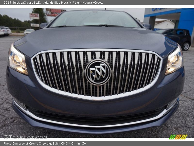 Atlantis Blue Metallic / Light Neutral/Cocoa 2015 Buick LaCrosse FWD