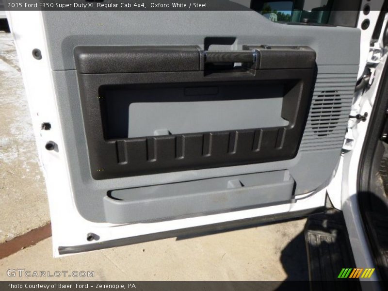 Oxford White / Steel 2015 Ford F350 Super Duty XL Regular Cab 4x4
