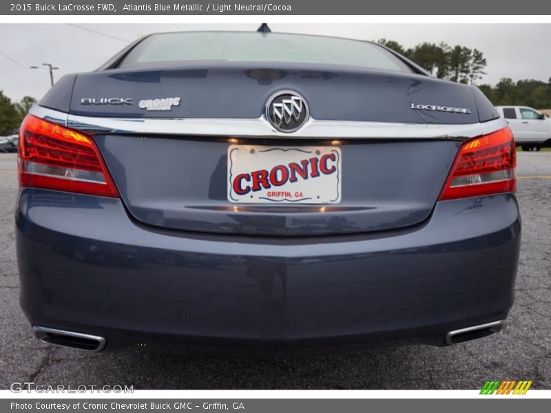 Atlantis Blue Metallic / Light Neutral/Cocoa 2015 Buick LaCrosse FWD