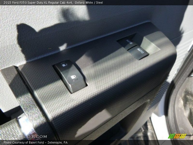 Oxford White / Steel 2015 Ford F350 Super Duty XL Regular Cab 4x4
