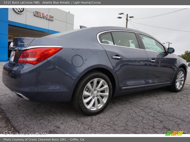 Atlantis Blue Metallic / Light Neutral/Cocoa 2015 Buick LaCrosse FWD