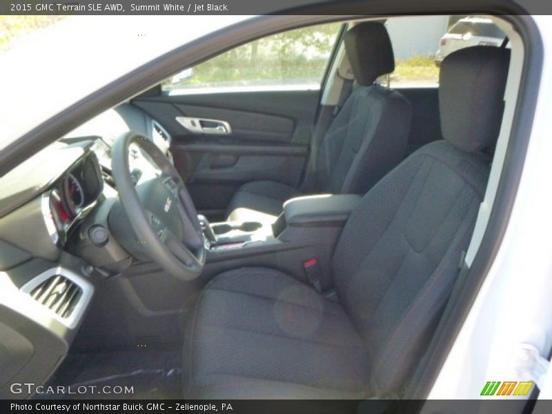 Summit White / Jet Black 2015 GMC Terrain SLE AWD