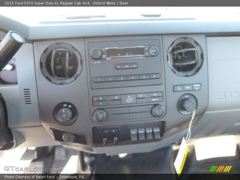 Oxford White / Steel 2015 Ford F350 Super Duty XL Regular Cab 4x4