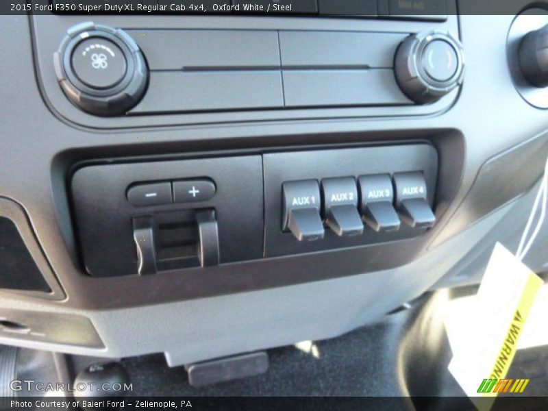 Oxford White / Steel 2015 Ford F350 Super Duty XL Regular Cab 4x4