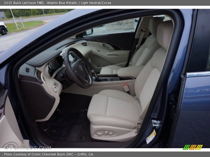Atlantis Blue Metallic / Light Neutral/Cocoa 2015 Buick LaCrosse FWD