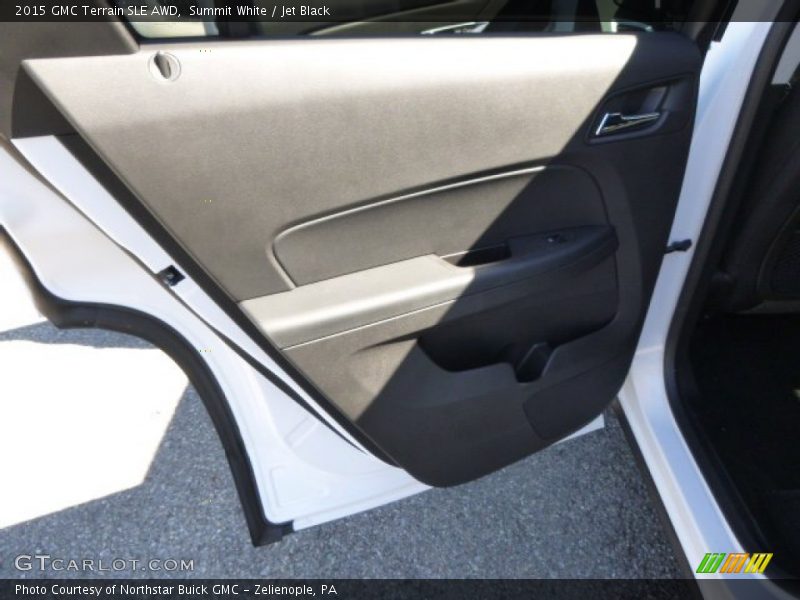 Summit White / Jet Black 2015 GMC Terrain SLE AWD