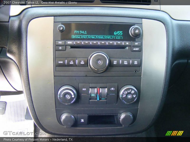 Gold Mist Metallic / Ebony 2007 Chevrolet Tahoe LS