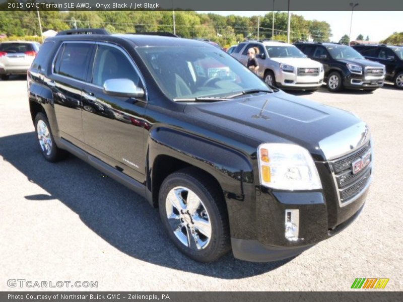 Onyx Black / Jet Black 2015 GMC Terrain SLE AWD