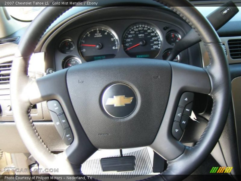 Gold Mist Metallic / Ebony 2007 Chevrolet Tahoe LS