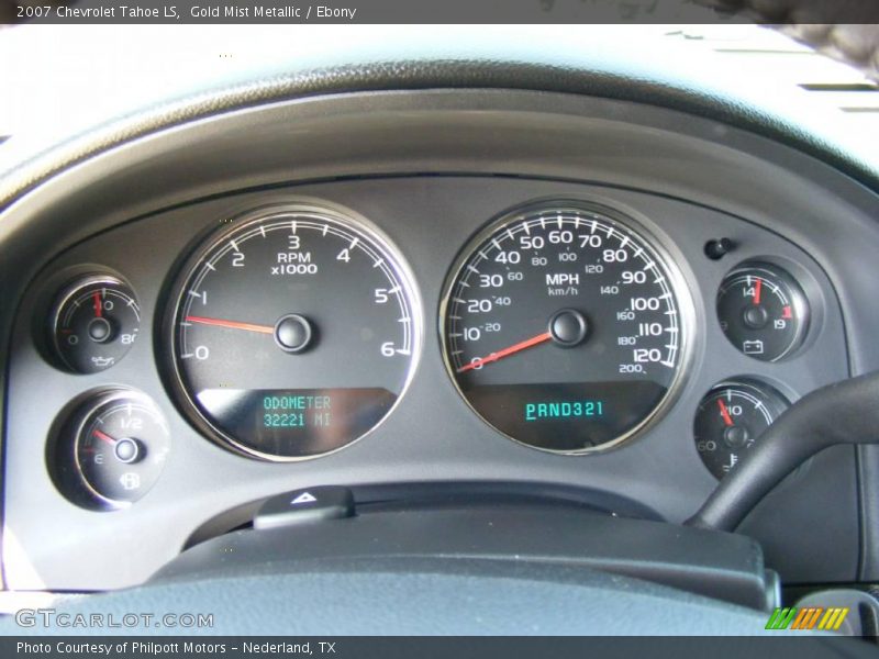 Gold Mist Metallic / Ebony 2007 Chevrolet Tahoe LS