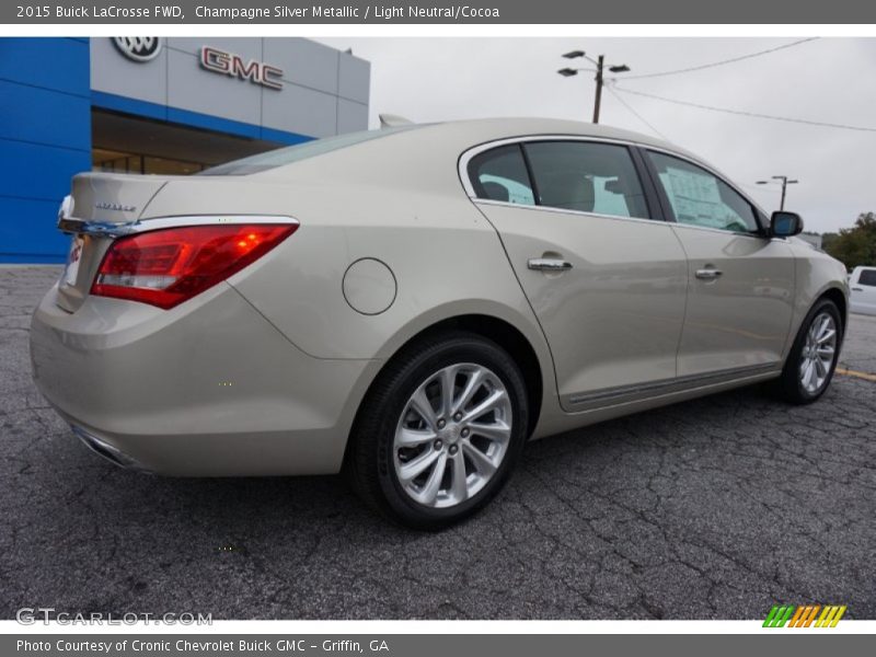Champagne Silver Metallic / Light Neutral/Cocoa 2015 Buick LaCrosse FWD