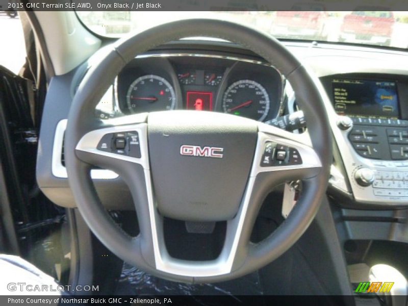 Onyx Black / Jet Black 2015 GMC Terrain SLE AWD