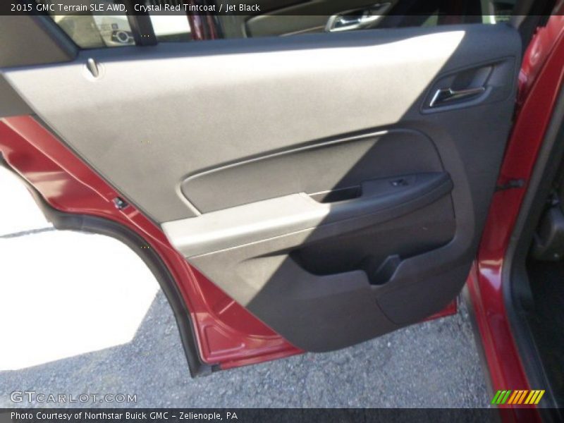 Crystal Red Tintcoat / Jet Black 2015 GMC Terrain SLE AWD