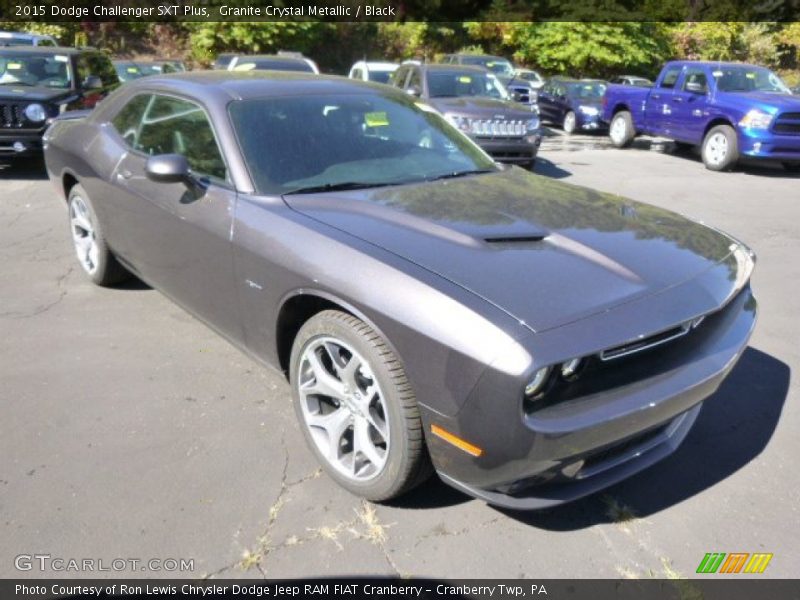 Front 3/4 View of 2015 Challenger SXT Plus