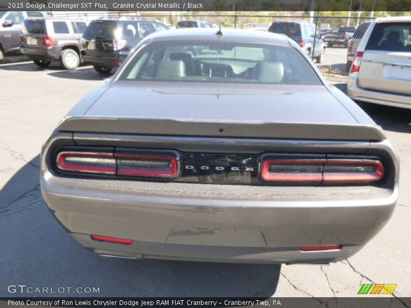 Granite Crystal Metallic / Black 2015 Dodge Challenger SXT Plus