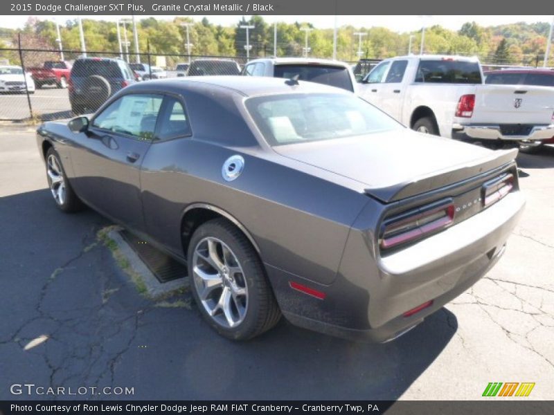Granite Crystal Metallic / Black 2015 Dodge Challenger SXT Plus