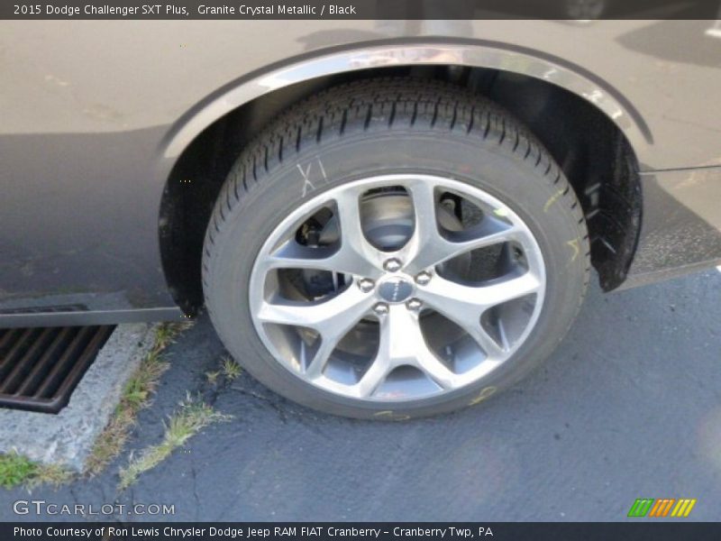 Granite Crystal Metallic / Black 2015 Dodge Challenger SXT Plus