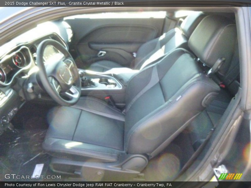 Granite Crystal Metallic / Black 2015 Dodge Challenger SXT Plus