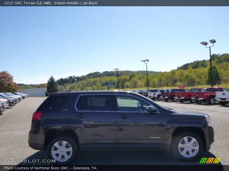 Iridium Metallic / Jet Black 2015 GMC Terrain SLE AWD