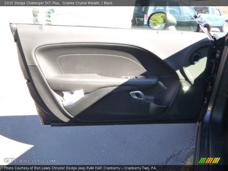 Granite Crystal Metallic / Black 2015 Dodge Challenger SXT Plus