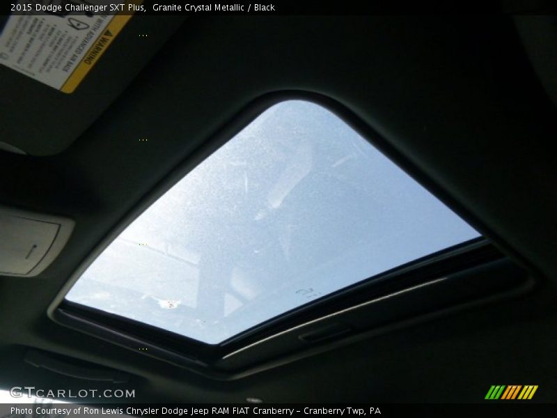 Granite Crystal Metallic / Black 2015 Dodge Challenger SXT Plus