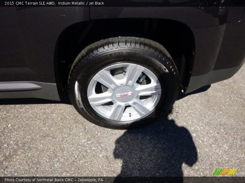 Iridium Metallic / Jet Black 2015 GMC Terrain SLE AWD