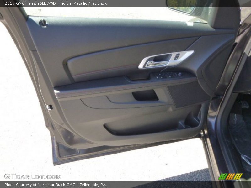Iridium Metallic / Jet Black 2015 GMC Terrain SLE AWD