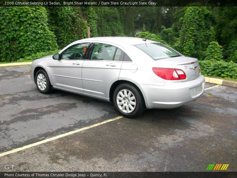 Bright Silver Metallic / Dark Slate Gray/Light Slate Gray 2008 Chrysler Sebring LX Sedan