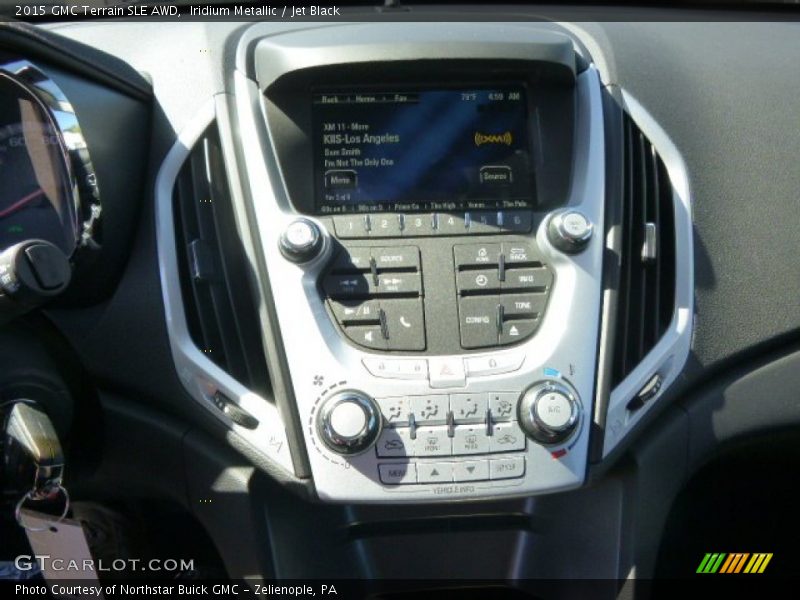 Iridium Metallic / Jet Black 2015 GMC Terrain SLE AWD