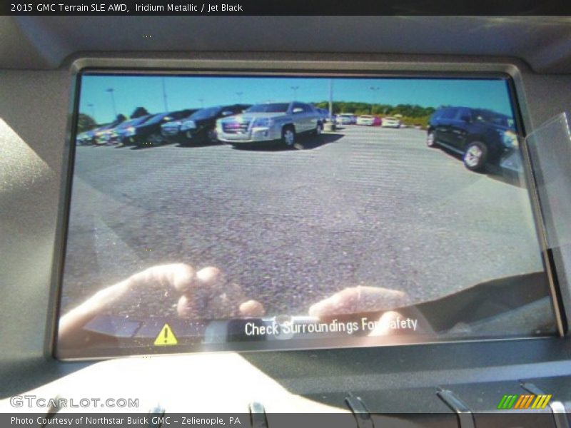 Iridium Metallic / Jet Black 2015 GMC Terrain SLE AWD