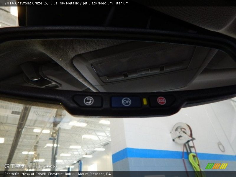 Blue Ray Metallic / Jet Black/Medium Titanium 2014 Chevrolet Cruze LS