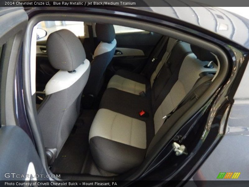 Blue Ray Metallic / Jet Black/Medium Titanium 2014 Chevrolet Cruze LS