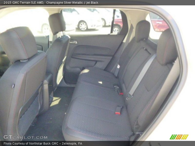 Champagne Silver Metallic / Jet Black 2015 GMC Terrain SLE AWD