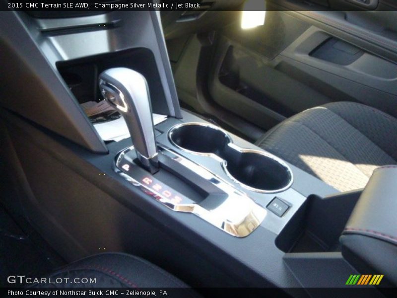 Champagne Silver Metallic / Jet Black 2015 GMC Terrain SLE AWD