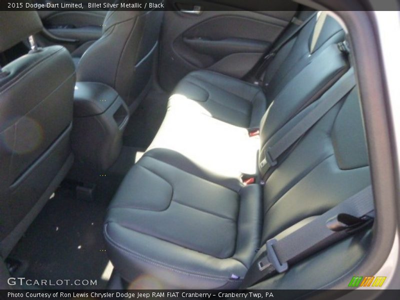 Billet Silver Metallic / Black 2015 Dodge Dart Limited