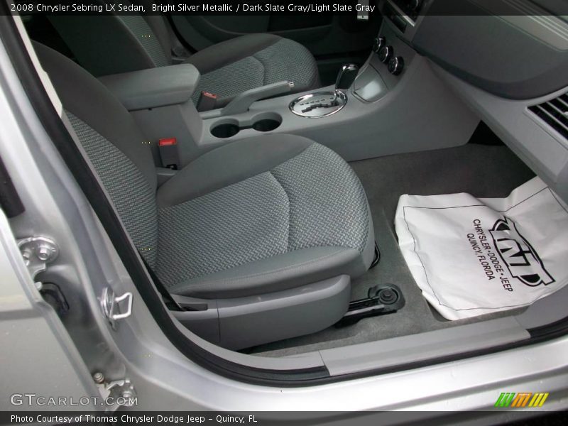 Bright Silver Metallic / Dark Slate Gray/Light Slate Gray 2008 Chrysler Sebring LX Sedan