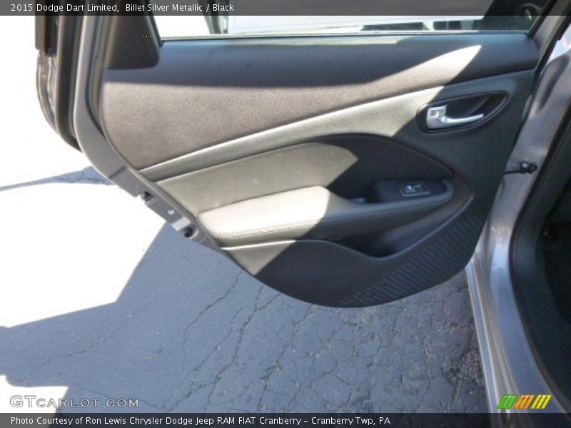 Billet Silver Metallic / Black 2015 Dodge Dart Limited