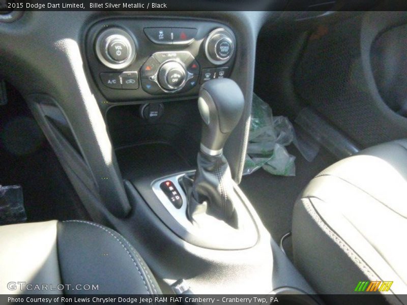 Billet Silver Metallic / Black 2015 Dodge Dart Limited