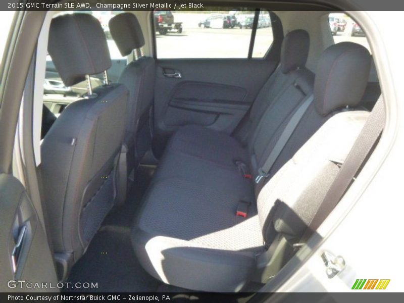 Champagne Silver Metallic / Jet Black 2015 GMC Terrain SLE AWD