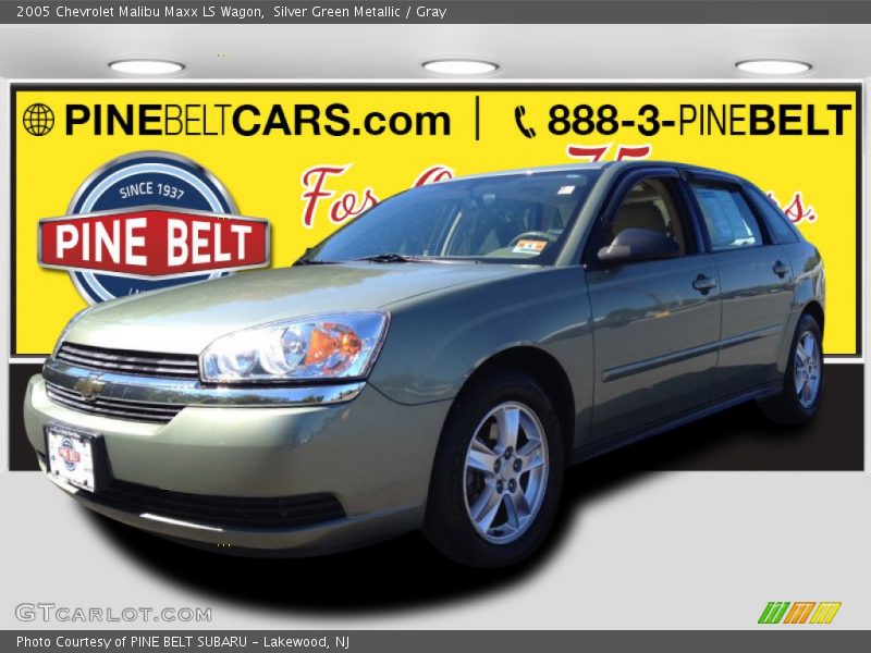 Silver Green Metallic / Gray 2005 Chevrolet Malibu Maxx LS Wagon