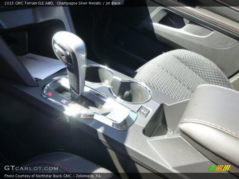 Champagne Silver Metallic / Jet Black 2015 GMC Terrain SLE AWD