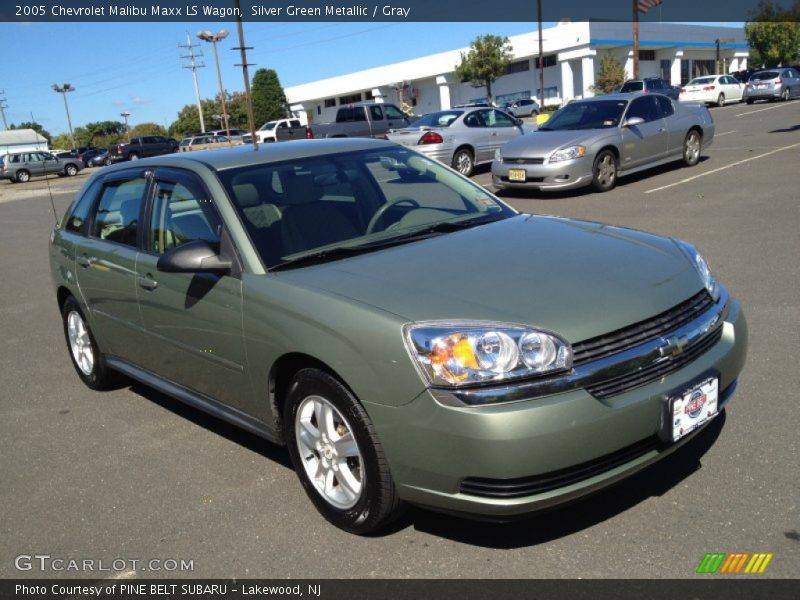 Silver Green Metallic / Gray 2005 Chevrolet Malibu Maxx LS Wagon