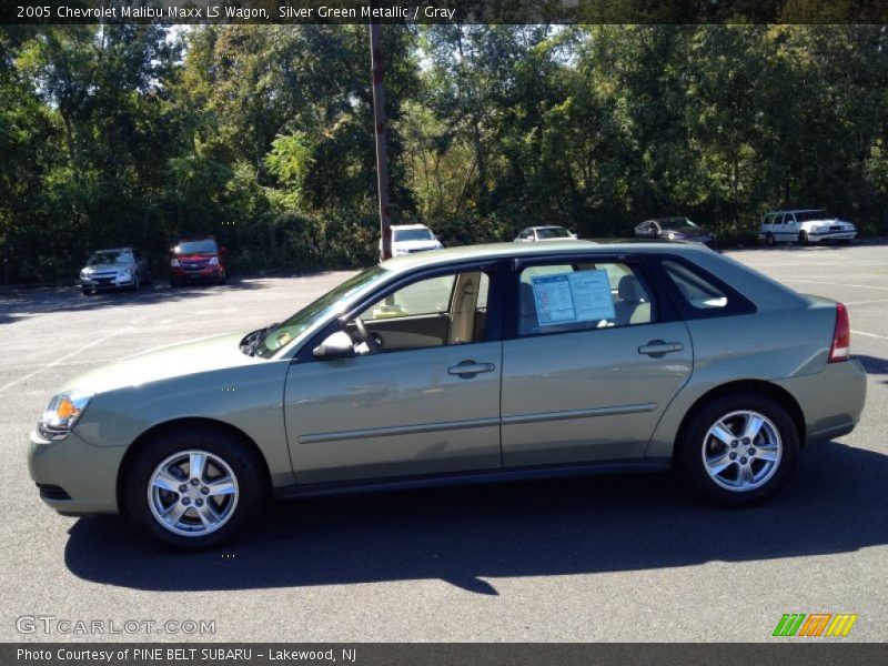 Silver Green Metallic / Gray 2005 Chevrolet Malibu Maxx LS Wagon